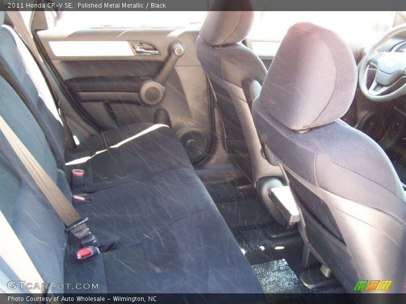 Polished Metal Metallic / Black 2011 Honda CR-V SE