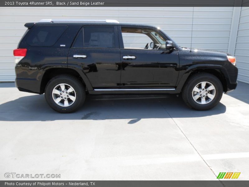 Black / Sand Beige Leather 2013 Toyota 4Runner SR5