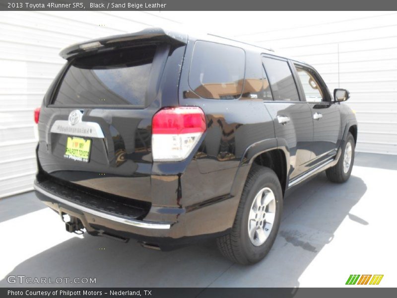 Black / Sand Beige Leather 2013 Toyota 4Runner SR5