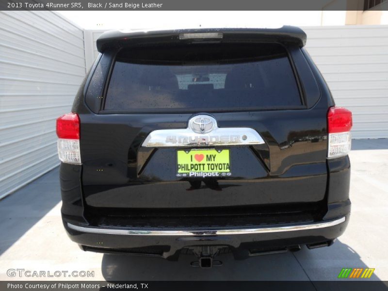 Black / Sand Beige Leather 2013 Toyota 4Runner SR5