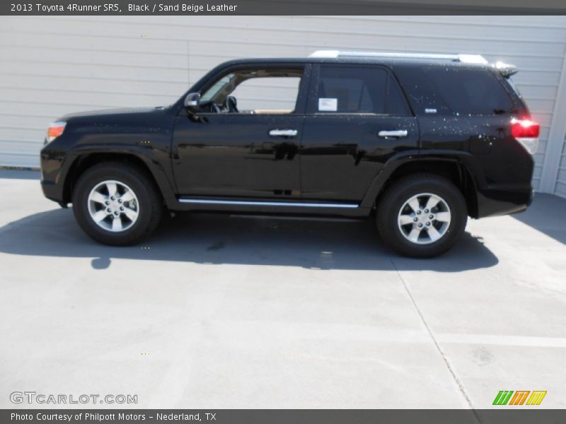 Black / Sand Beige Leather 2013 Toyota 4Runner SR5