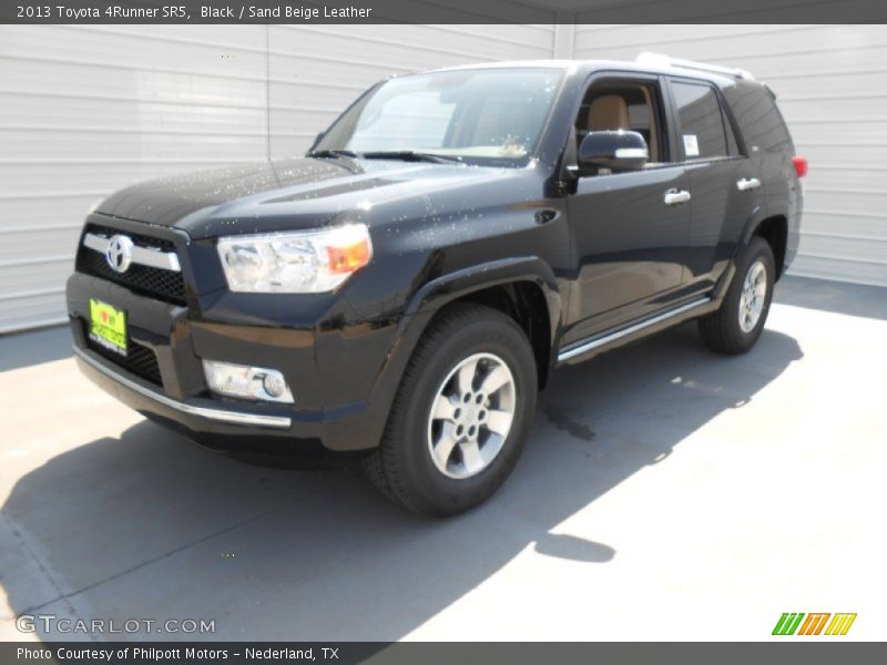 Black / Sand Beige Leather 2013 Toyota 4Runner SR5