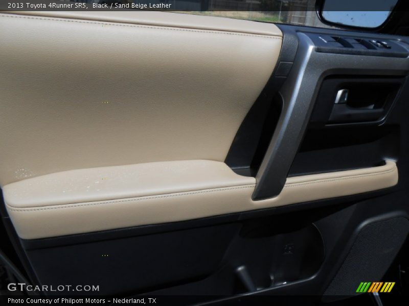 Black / Sand Beige Leather 2013 Toyota 4Runner SR5