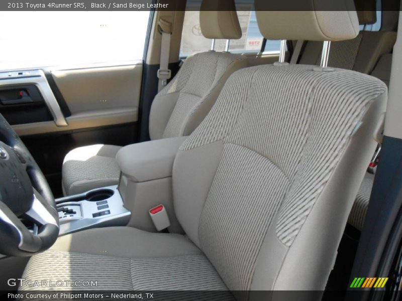 Black / Sand Beige Leather 2013 Toyota 4Runner SR5