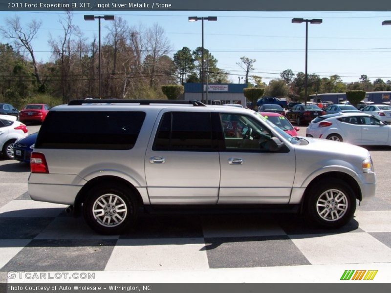 Ingot Silver Metallic / Stone 2011 Ford Expedition EL XLT