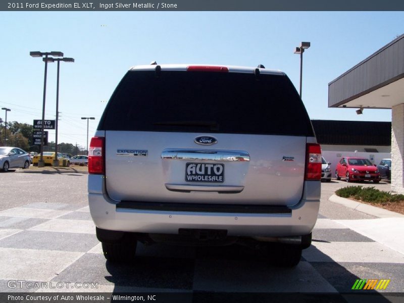 Ingot Silver Metallic / Stone 2011 Ford Expedition EL XLT