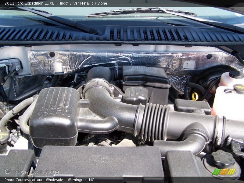 Ingot Silver Metallic / Stone 2011 Ford Expedition EL XLT