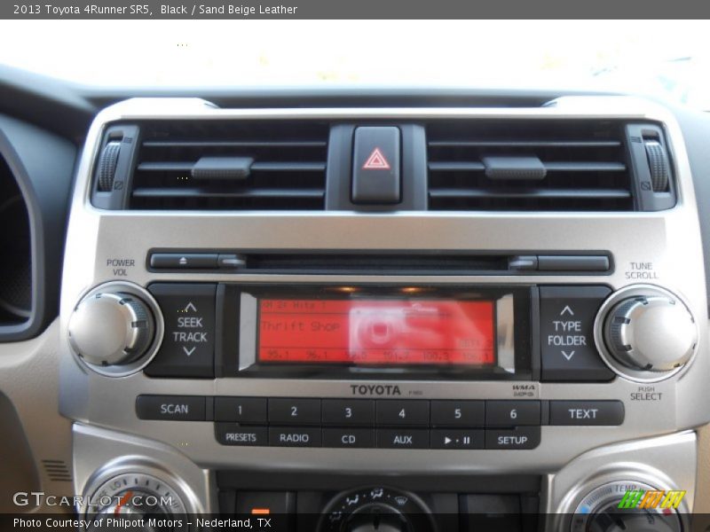 Black / Sand Beige Leather 2013 Toyota 4Runner SR5