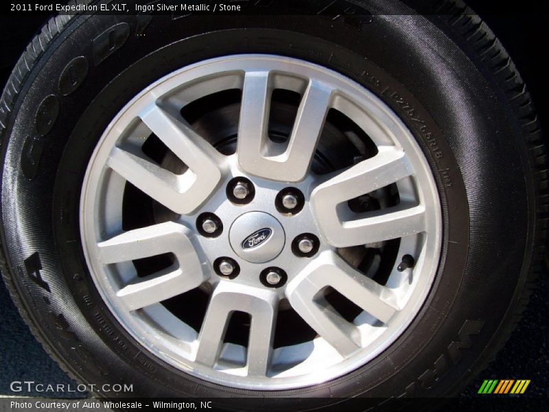 Ingot Silver Metallic / Stone 2011 Ford Expedition EL XLT
