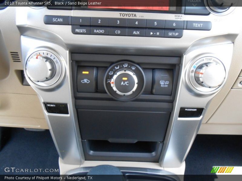 Black / Sand Beige Leather 2013 Toyota 4Runner SR5