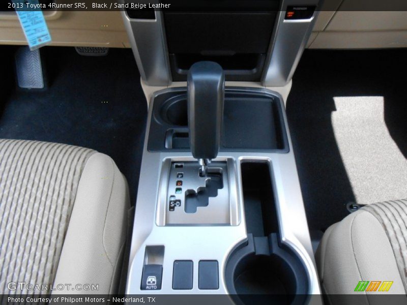 Black / Sand Beige Leather 2013 Toyota 4Runner SR5