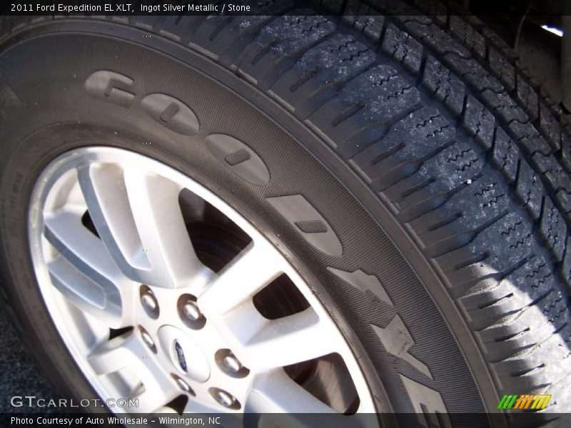 Ingot Silver Metallic / Stone 2011 Ford Expedition EL XLT