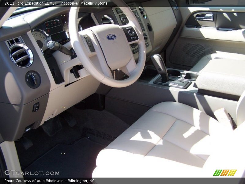 Ingot Silver Metallic / Stone 2011 Ford Expedition EL XLT