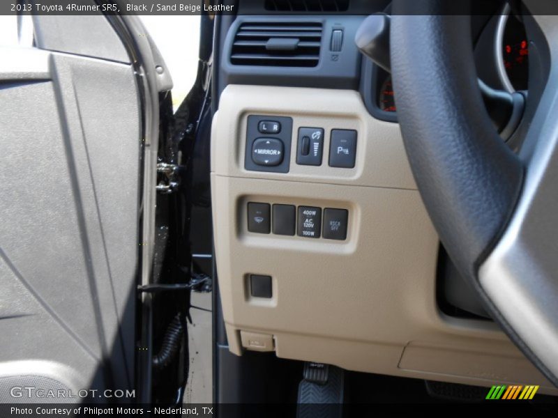 Black / Sand Beige Leather 2013 Toyota 4Runner SR5