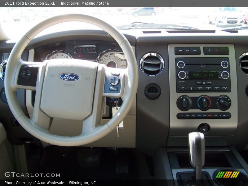 Ingot Silver Metallic / Stone 2011 Ford Expedition EL XLT