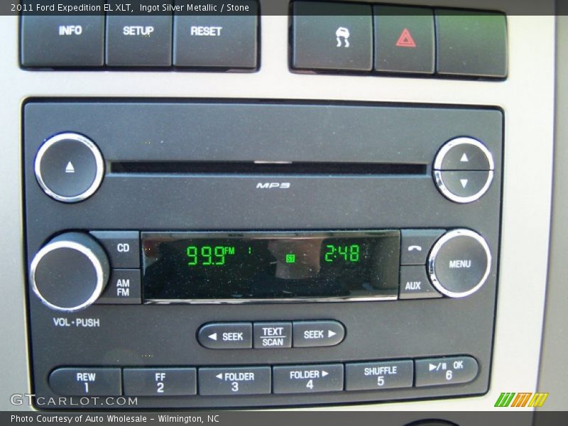 Ingot Silver Metallic / Stone 2011 Ford Expedition EL XLT