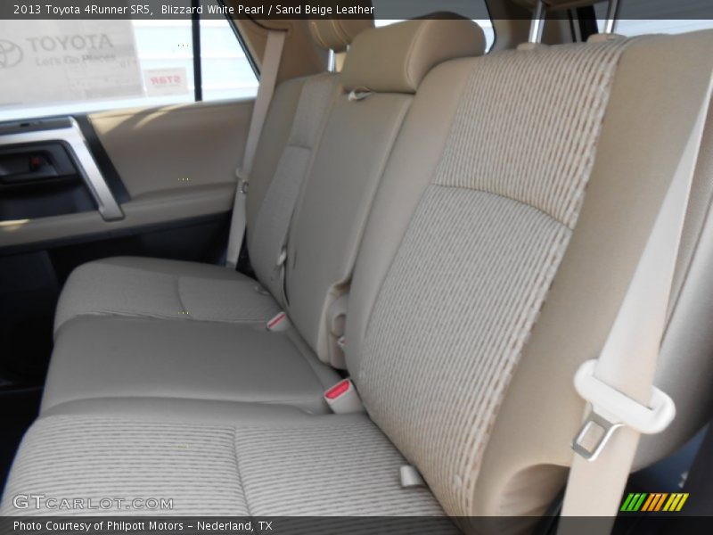 Blizzard White Pearl / Sand Beige Leather 2013 Toyota 4Runner SR5