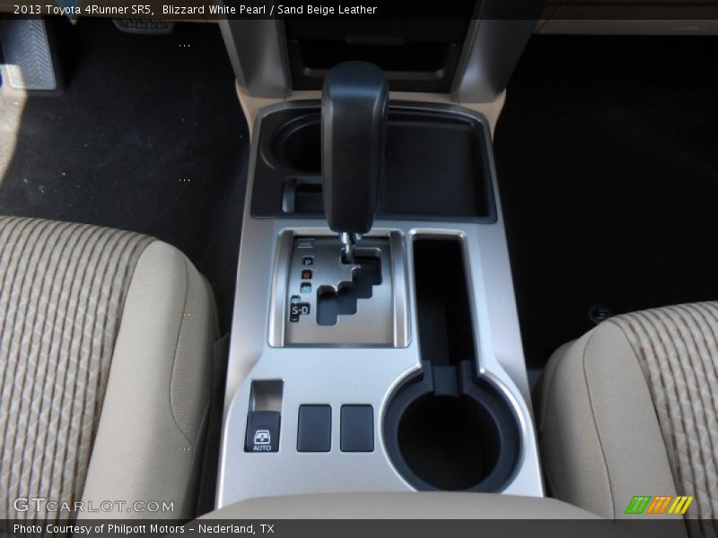 Blizzard White Pearl / Sand Beige Leather 2013 Toyota 4Runner SR5