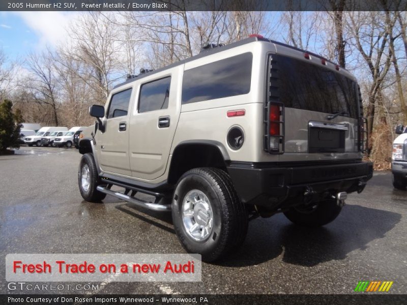 Pewter Metallic / Ebony Black 2005 Hummer H2 SUV