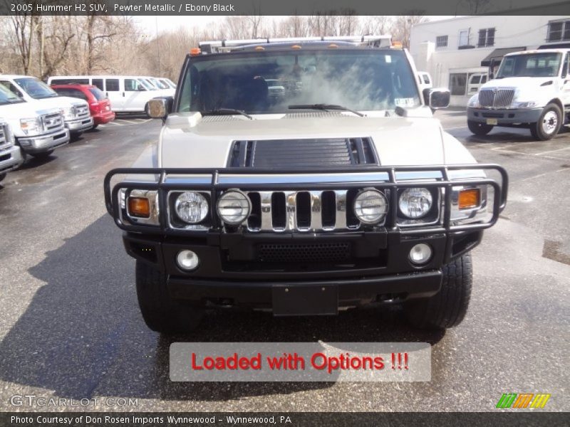 Pewter Metallic / Ebony Black 2005 Hummer H2 SUV