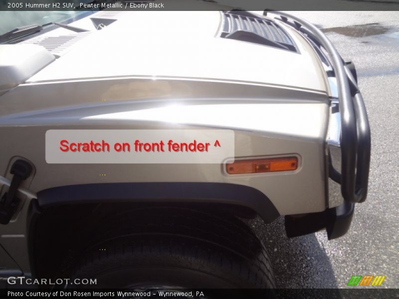 Pewter Metallic / Ebony Black 2005 Hummer H2 SUV
