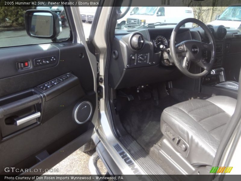 Pewter Metallic / Ebony Black 2005 Hummer H2 SUV