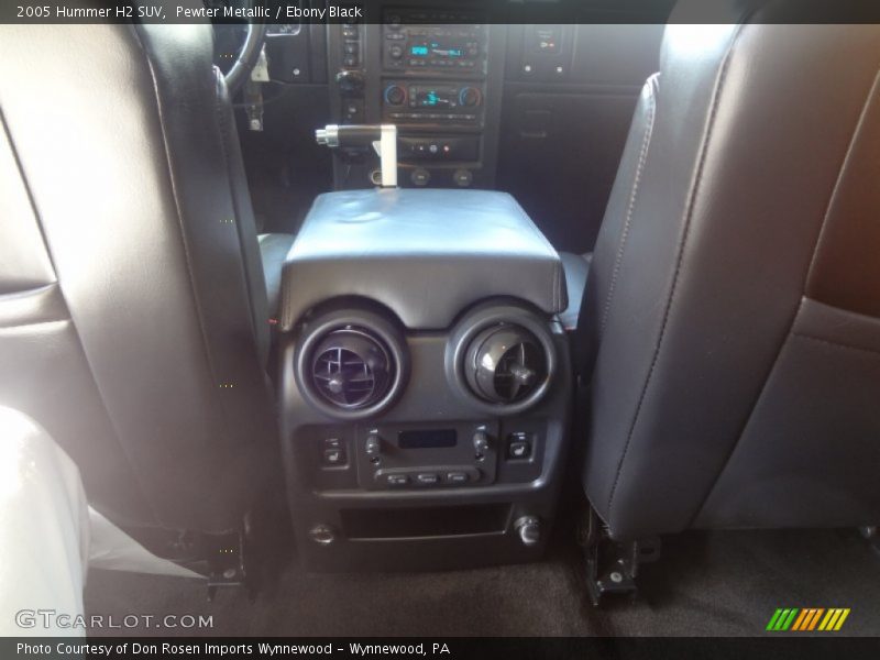 Pewter Metallic / Ebony Black 2005 Hummer H2 SUV