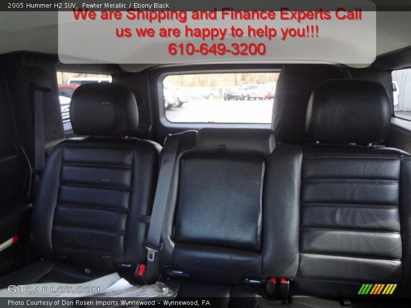 Pewter Metallic / Ebony Black 2005 Hummer H2 SUV
