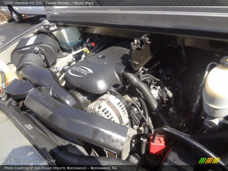  2005 H2 SUV Engine - 6.0 Liter OHV 16-Valve V8