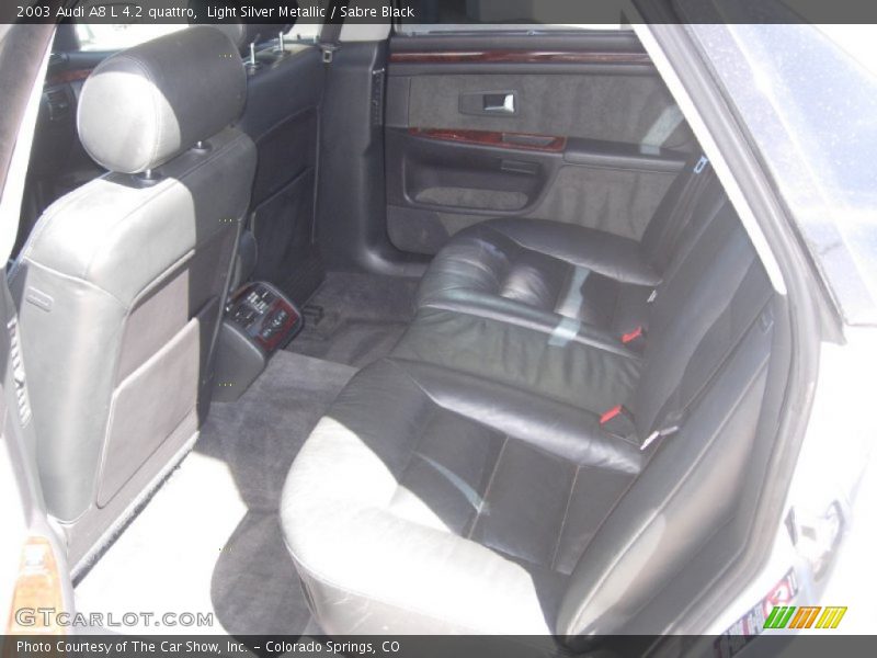 Rear Seat of 2003 A8 L 4.2 quattro