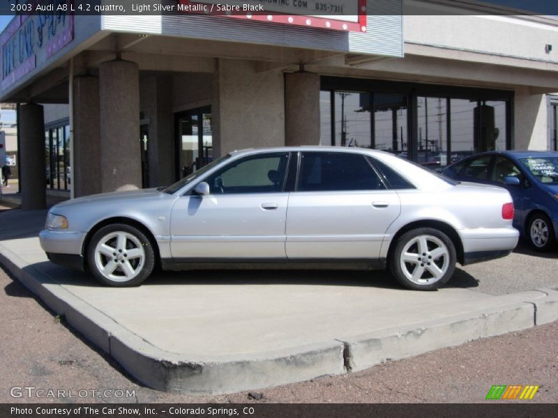  2003 A8 L 4.2 quattro Light Silver Metallic