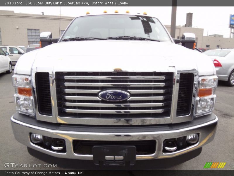Oxford White / Ebony 2010 Ford F350 Super Duty Lariat SuperCab 4x4