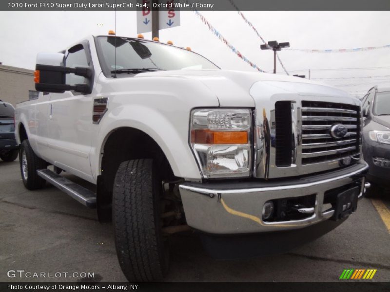 Oxford White / Ebony 2010 Ford F350 Super Duty Lariat SuperCab 4x4