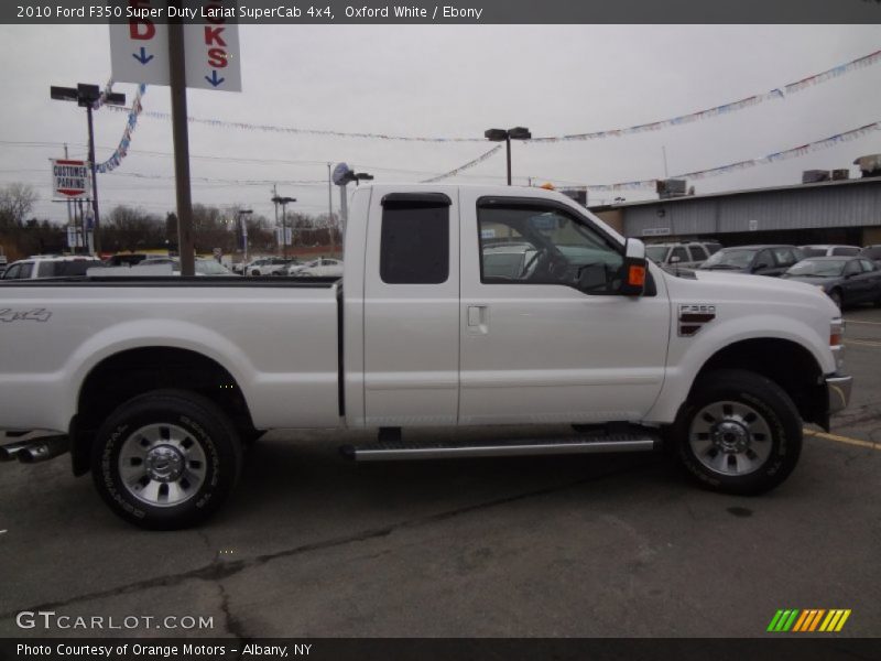 Oxford White / Ebony 2010 Ford F350 Super Duty Lariat SuperCab 4x4