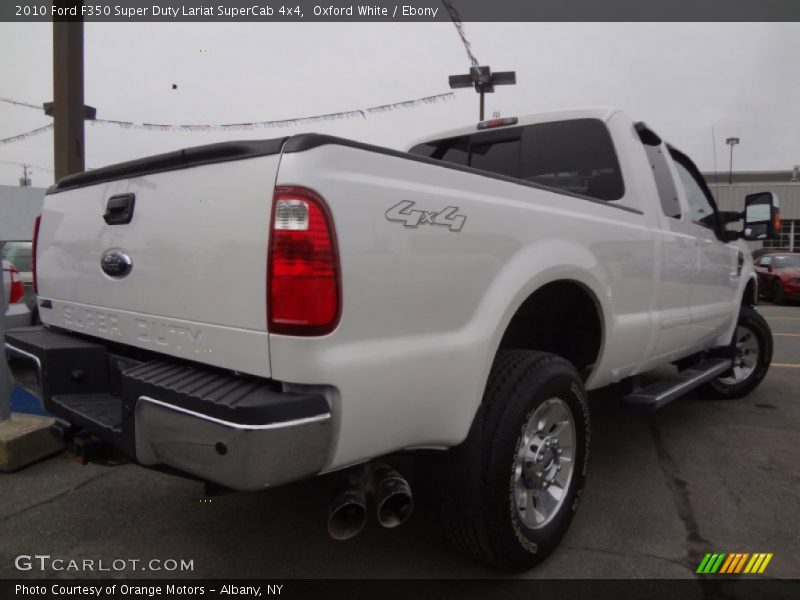 Oxford White / Ebony 2010 Ford F350 Super Duty Lariat SuperCab 4x4