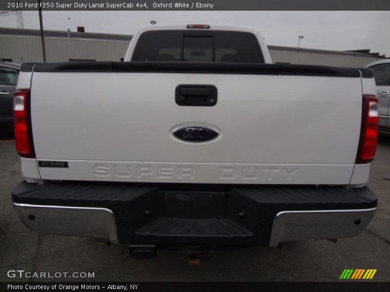 Oxford White / Ebony 2010 Ford F350 Super Duty Lariat SuperCab 4x4