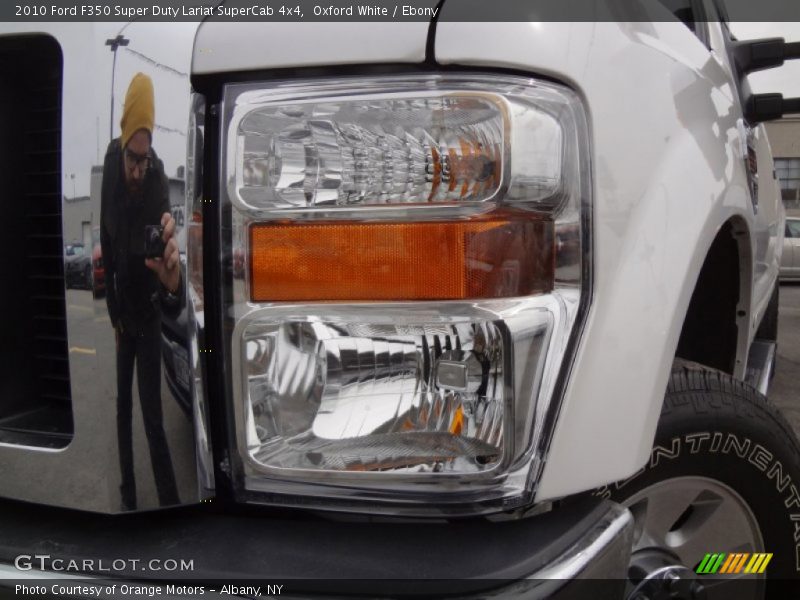 Oxford White / Ebony 2010 Ford F350 Super Duty Lariat SuperCab 4x4