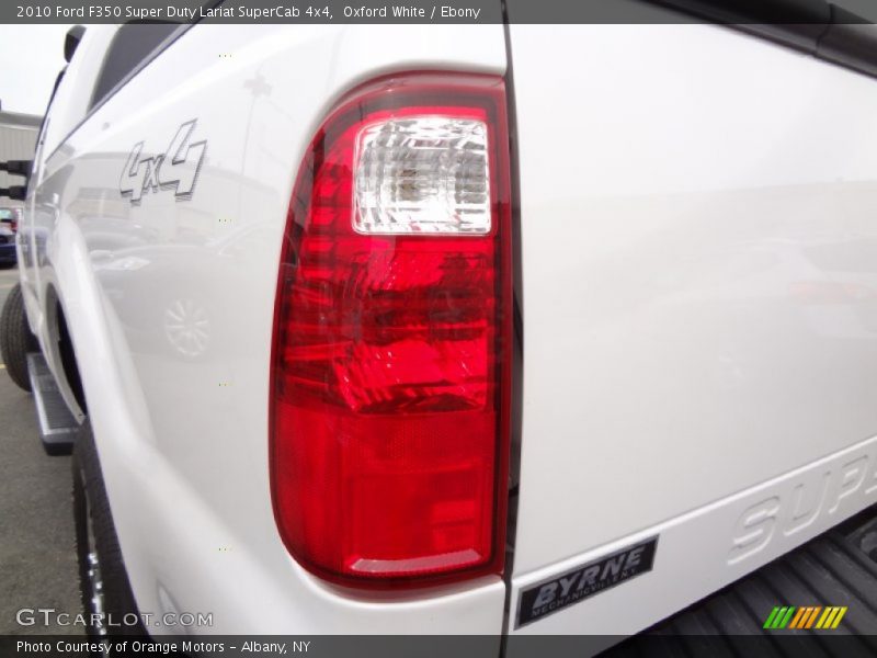 Oxford White / Ebony 2010 Ford F350 Super Duty Lariat SuperCab 4x4