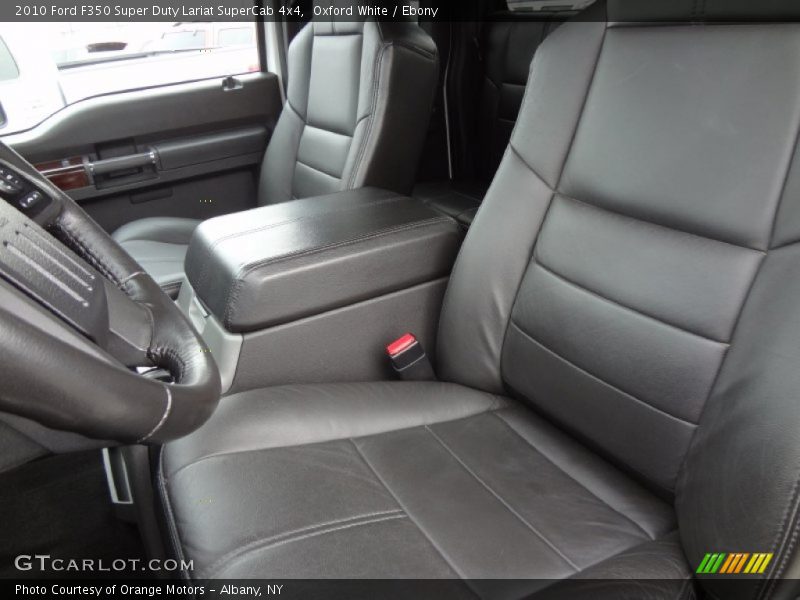 Oxford White / Ebony 2010 Ford F350 Super Duty Lariat SuperCab 4x4