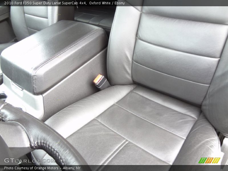 Oxford White / Ebony 2010 Ford F350 Super Duty Lariat SuperCab 4x4