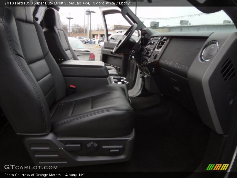 Oxford White / Ebony 2010 Ford F350 Super Duty Lariat SuperCab 4x4
