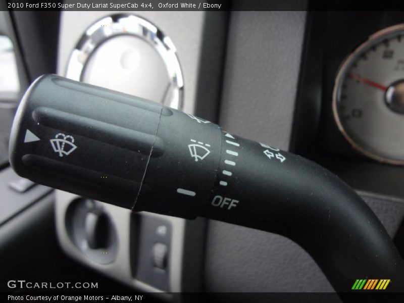 Oxford White / Ebony 2010 Ford F350 Super Duty Lariat SuperCab 4x4