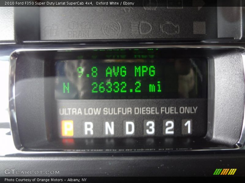 Oxford White / Ebony 2010 Ford F350 Super Duty Lariat SuperCab 4x4