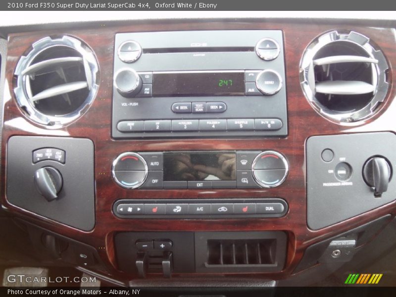 Oxford White / Ebony 2010 Ford F350 Super Duty Lariat SuperCab 4x4