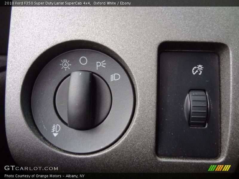 Oxford White / Ebony 2010 Ford F350 Super Duty Lariat SuperCab 4x4