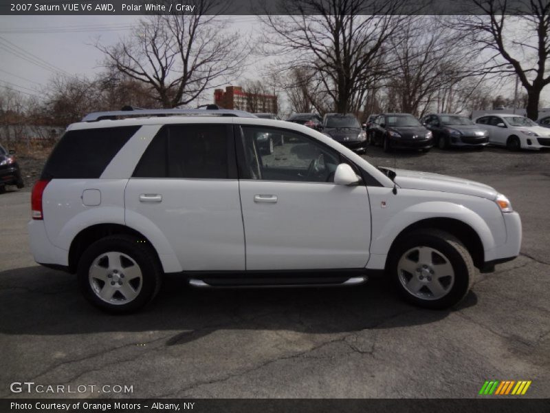 Polar White / Gray 2007 Saturn VUE V6 AWD