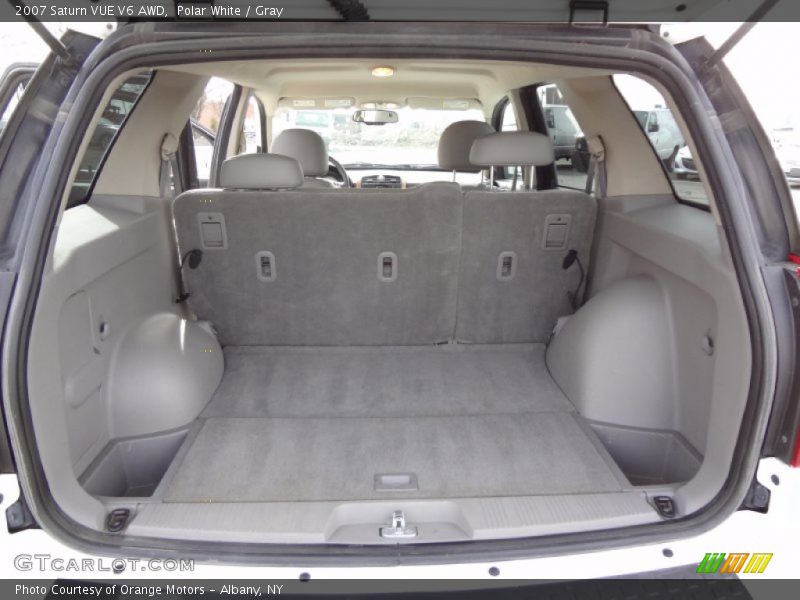 Polar White / Gray 2007 Saturn VUE V6 AWD
