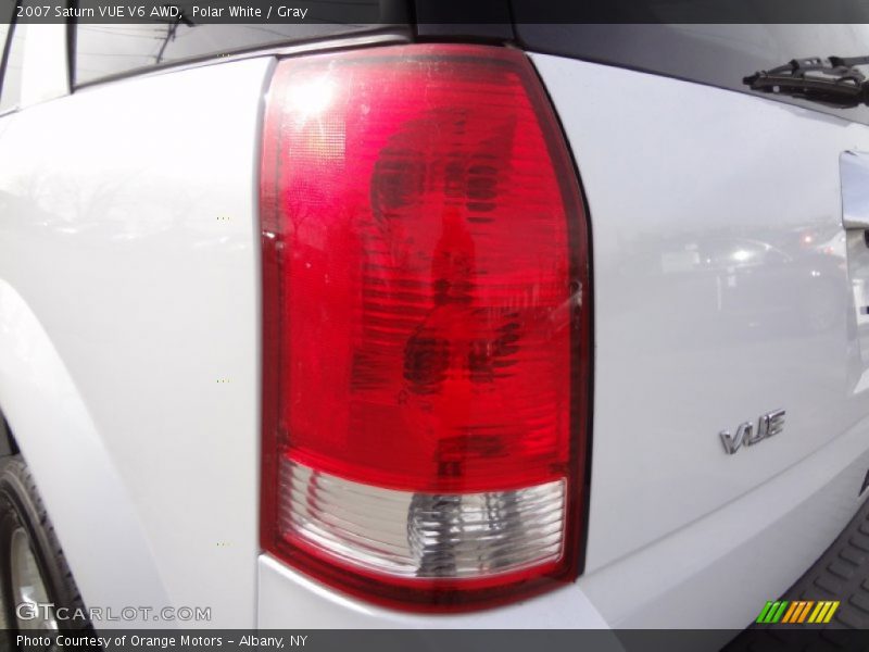 Polar White / Gray 2007 Saturn VUE V6 AWD