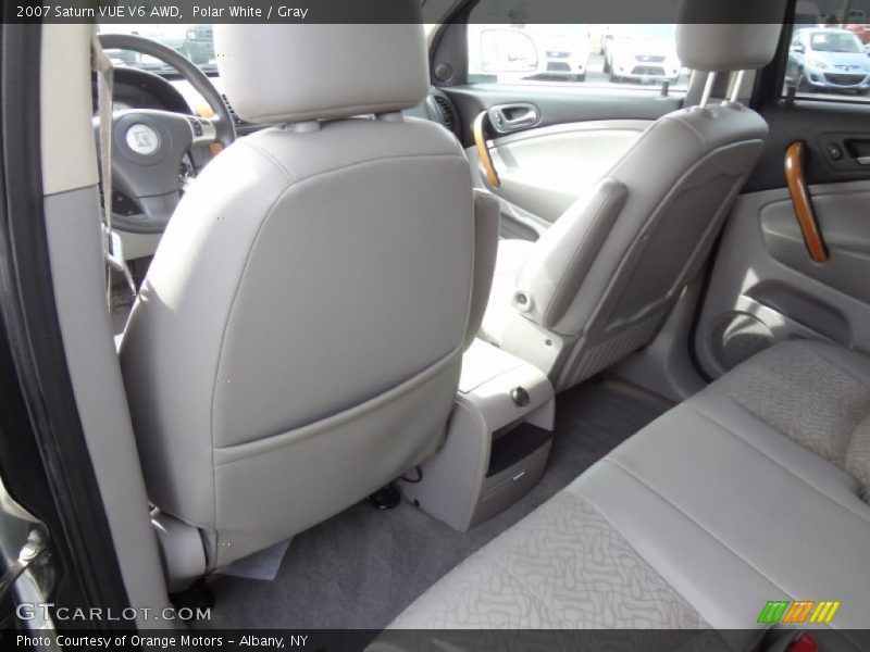 Polar White / Gray 2007 Saturn VUE V6 AWD