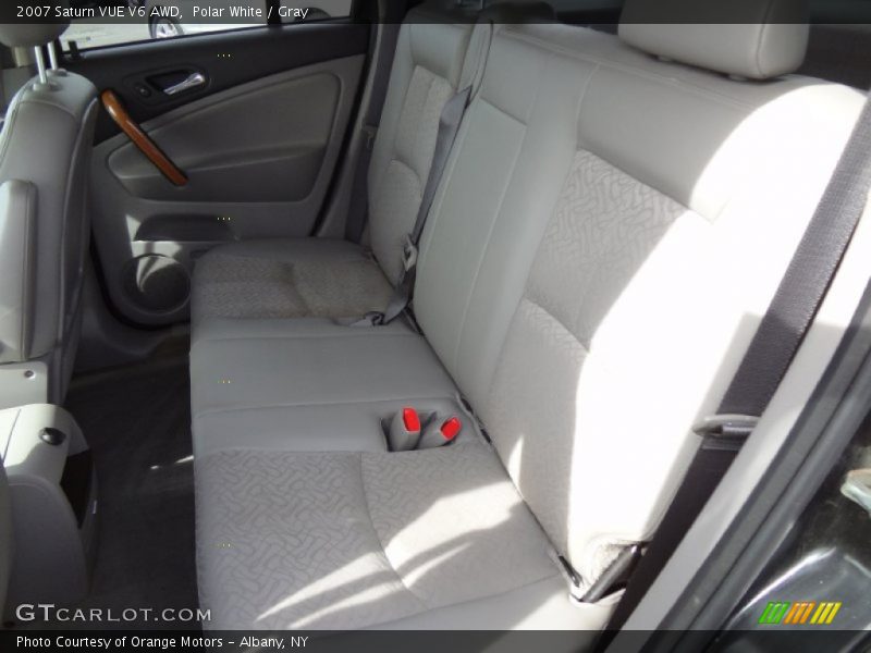Polar White / Gray 2007 Saturn VUE V6 AWD